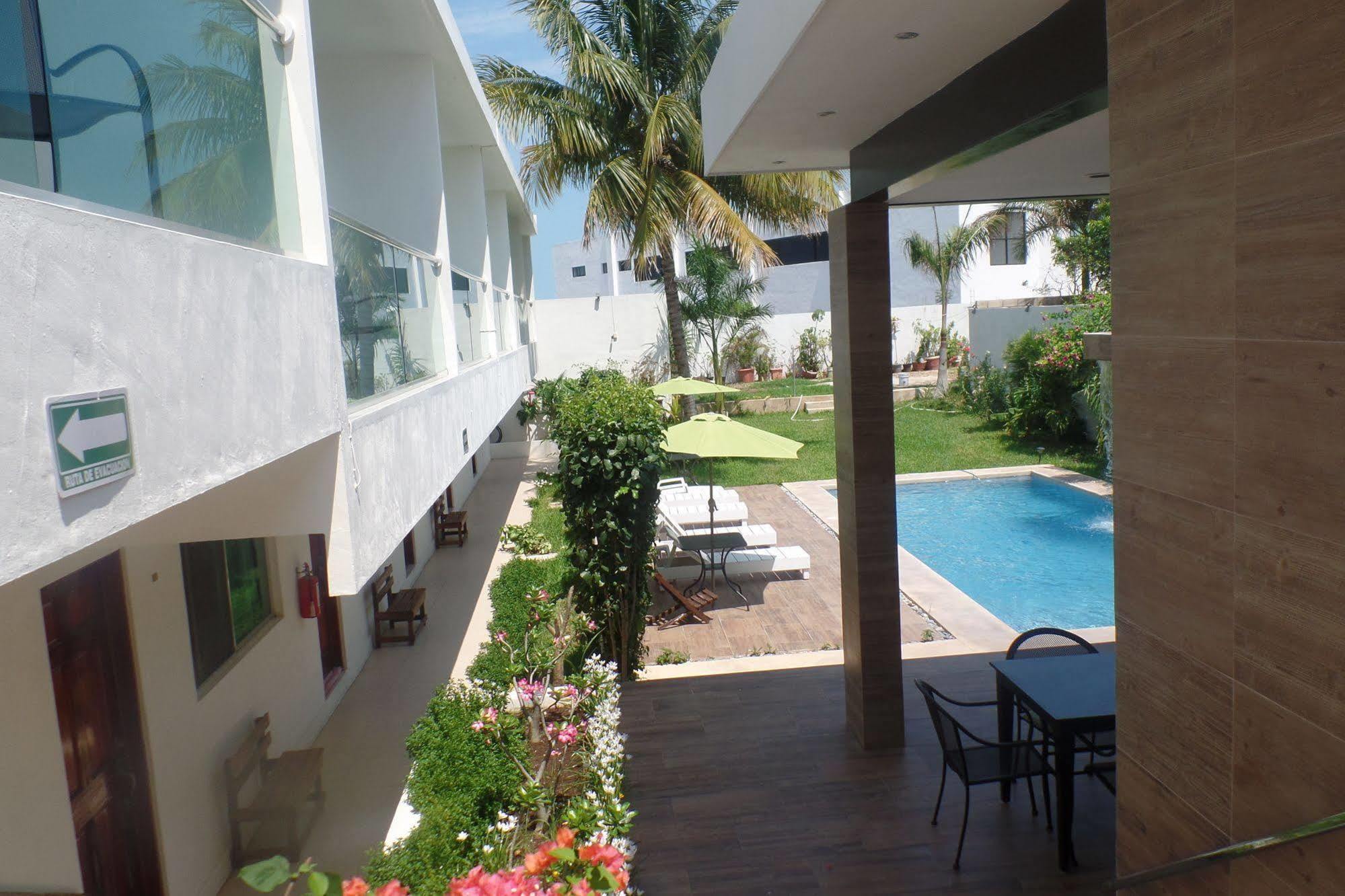 Hotel Villa Escondida Campeche Exterior photo